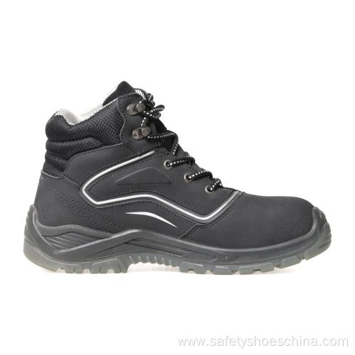 Suede Leather Safety Shoes Abp1-6005